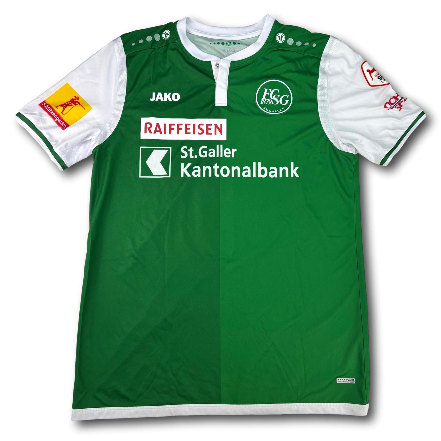 FC Saint-Gall - 2017-18 - Maillot porté à domicile - XL - Jako - King #5
