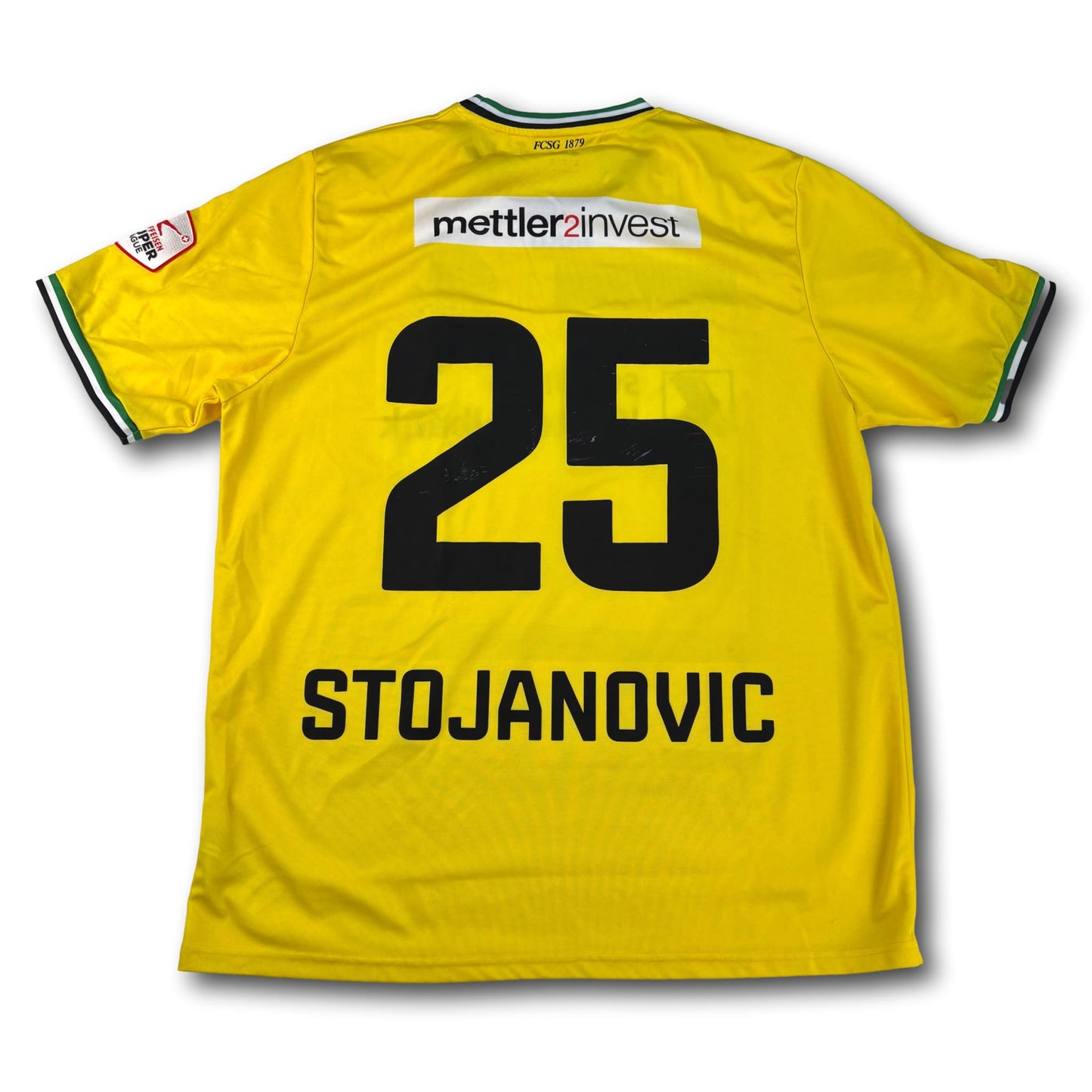 FC St. Gallen - 2016-17 - Matchworn - Torhüter - XXL - Jako - Stojanovic #25