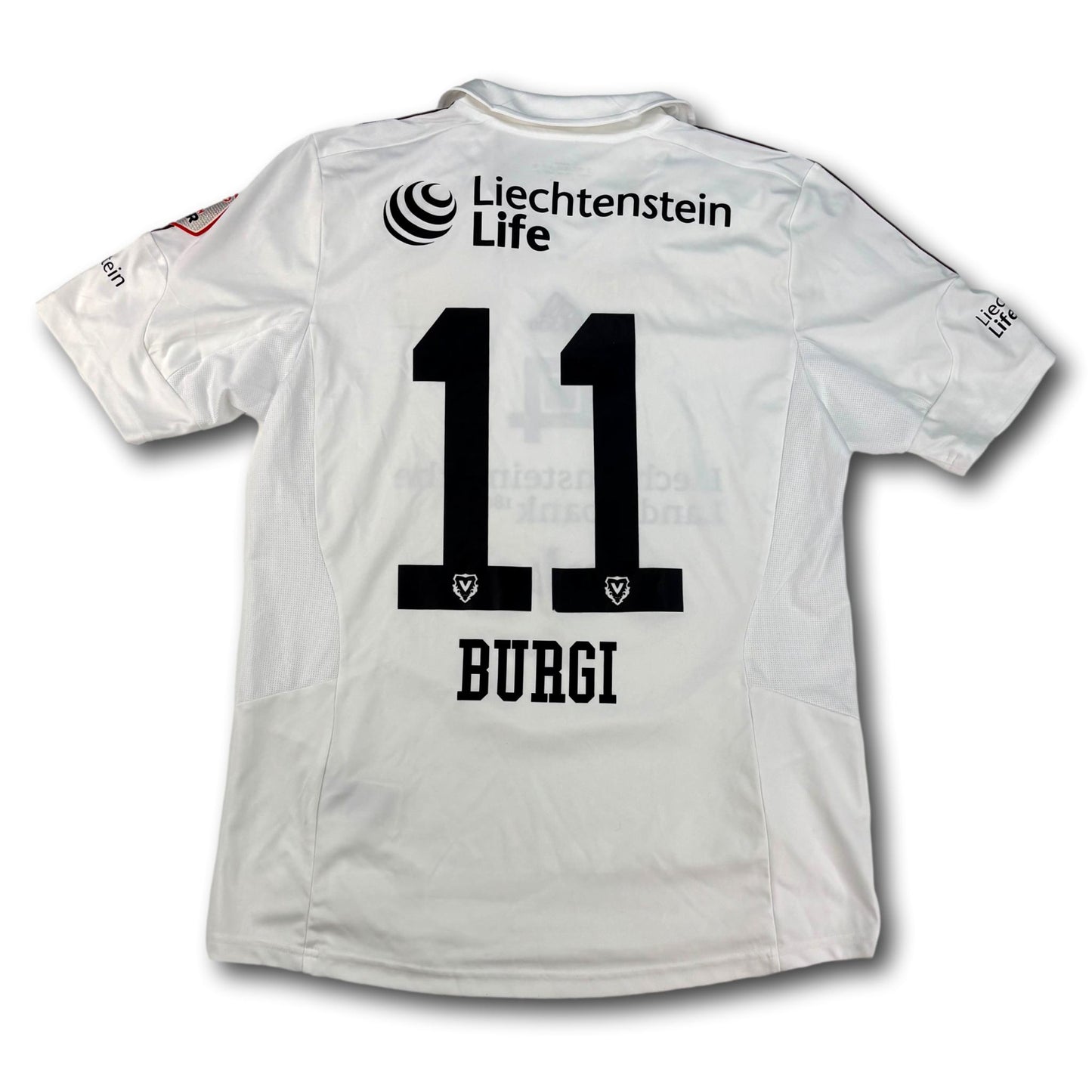 FC Vaduz - 2015-16 - Matchworn - Away - M - adidas - Burgi #11