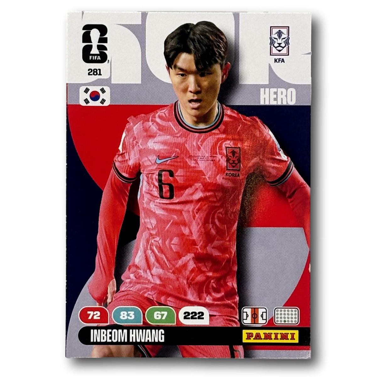 Adrenalyn FIFA World Cup 2026 - Inbeom Hwang #281