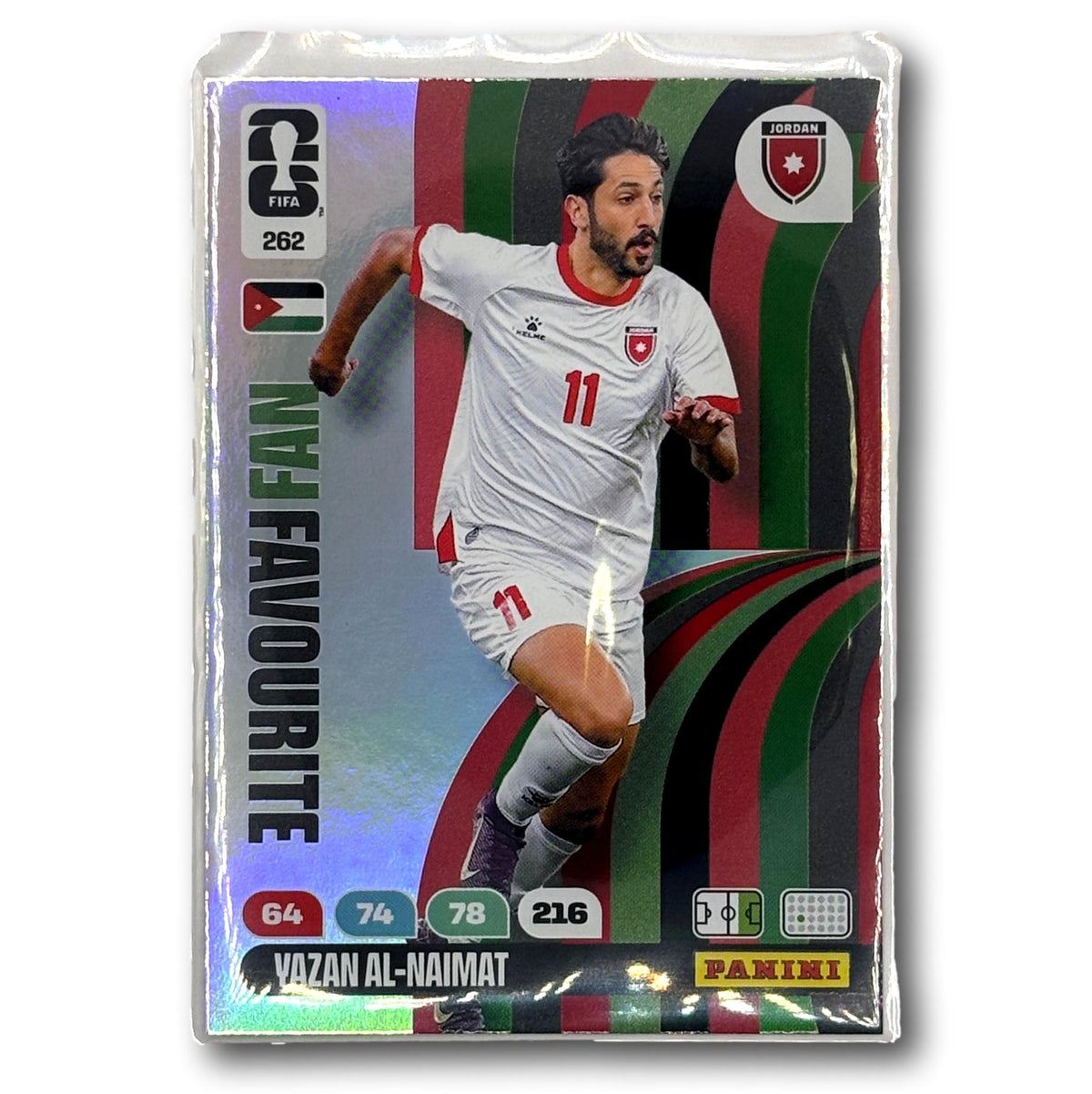 Adrenalyn FIFA World Cup 2026 - Fan Favourite - Yazan Al-Naimat #262