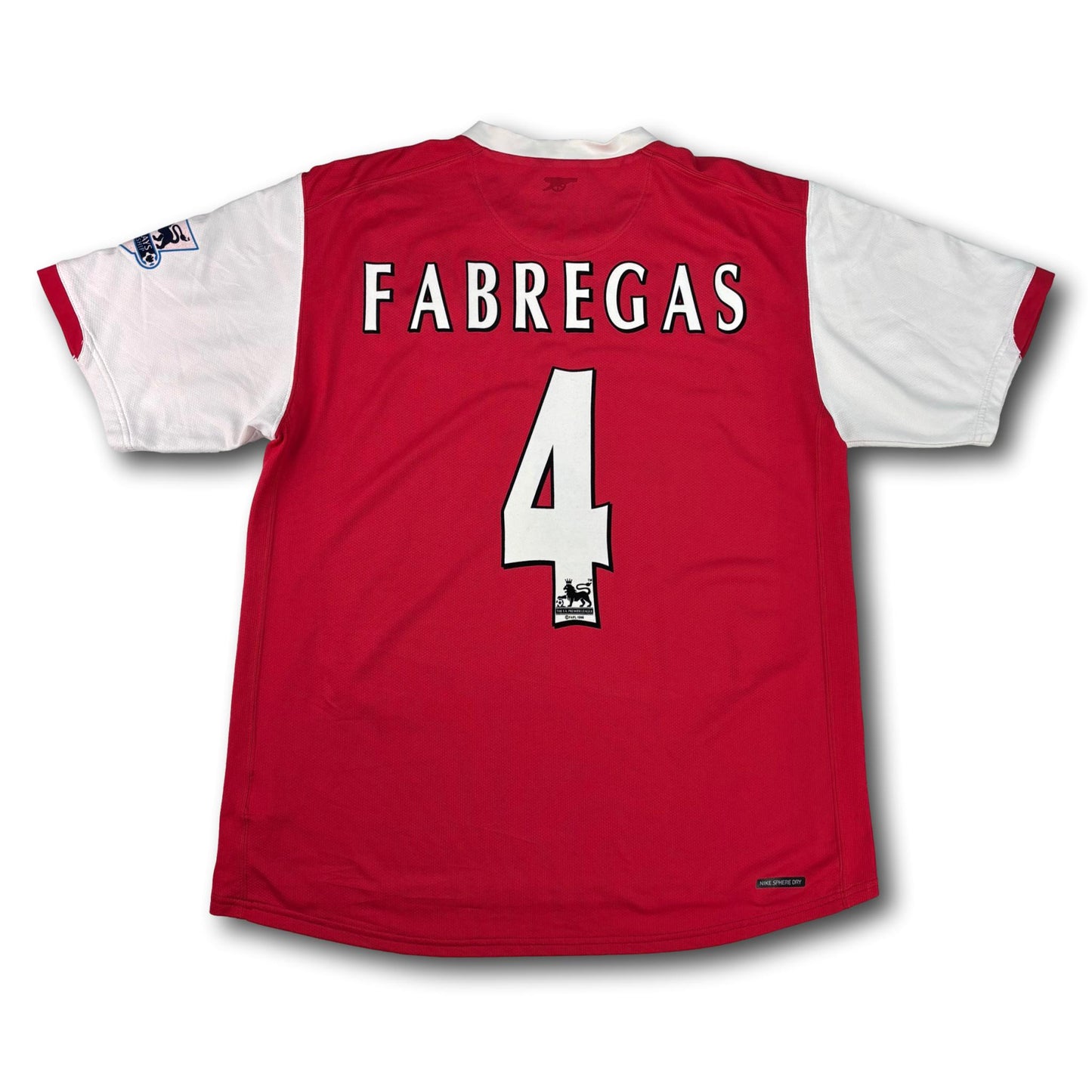 Arsenal FC - 2006-07 - Home - L - Nike - Fabregas #4