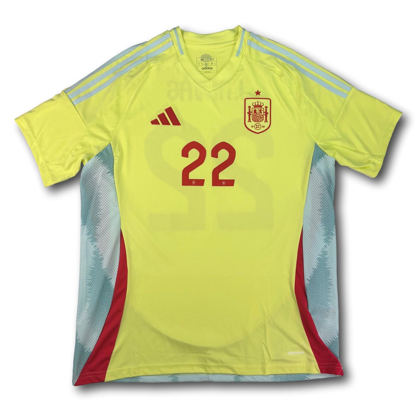 Spanien - 2024-25 - Auswärts - XL - adidas - J. Navas #22