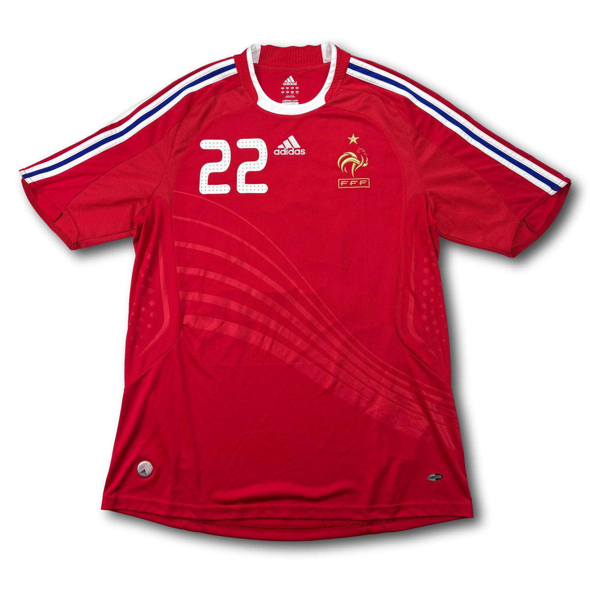 France - 2007-08 - Extérieur - L - adidas - Ribéry #22