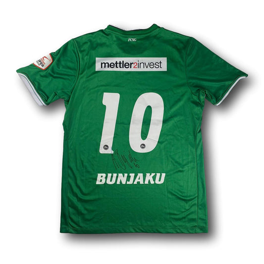 FC St.Gallen - 2014-15 - Heim - XL - Jako - Bunjaku #10 - signiert