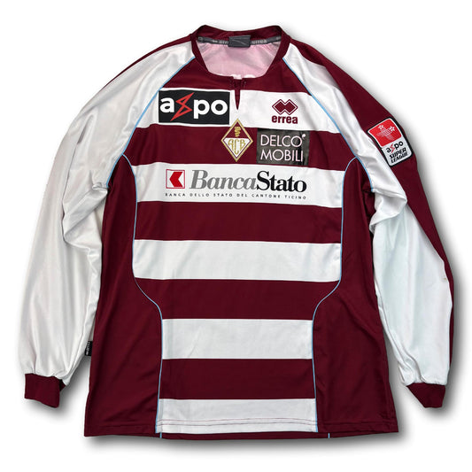 AC Bellinzona - 2009-10 - Matchworn - Heim - L - Errea - Ciaramitaro #14