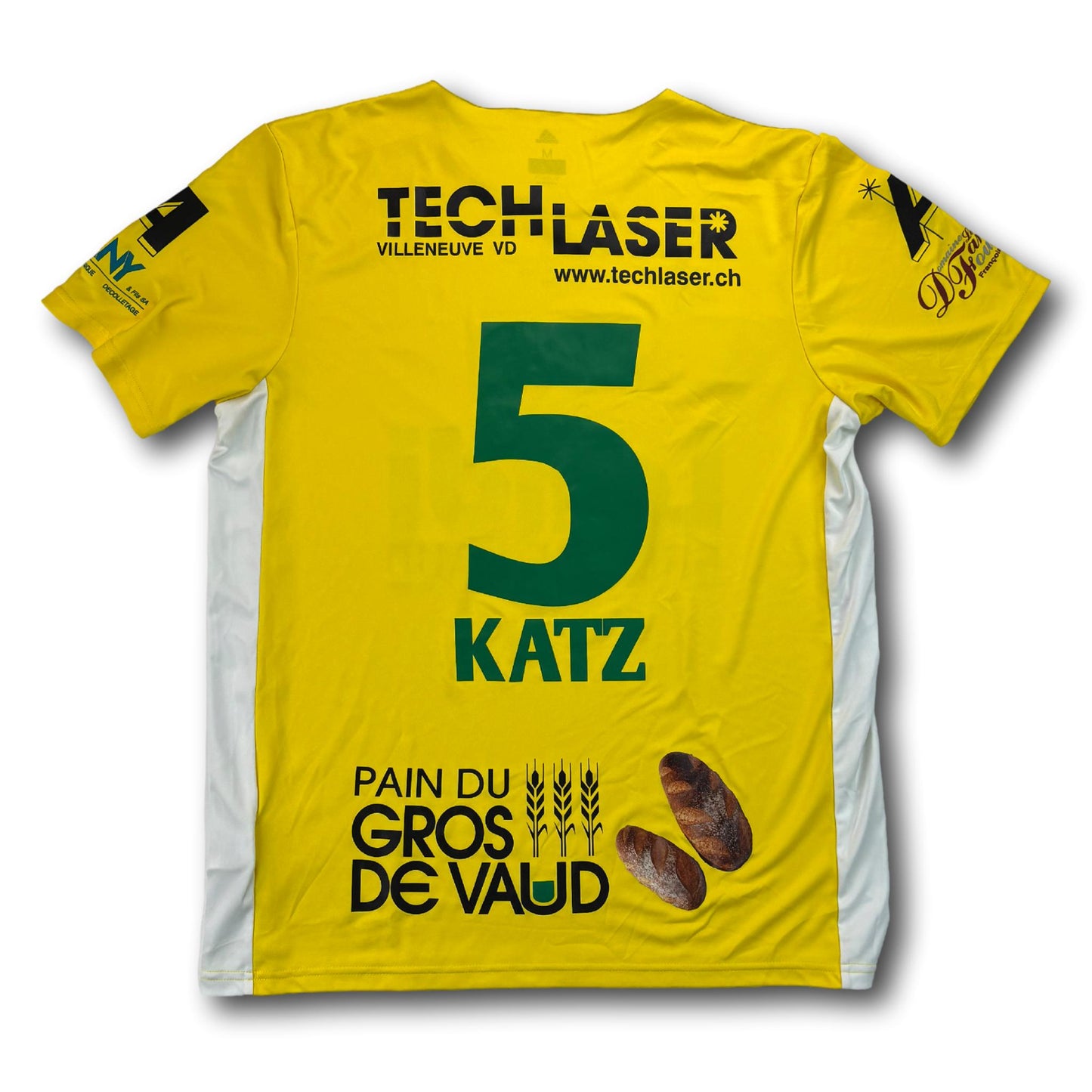 FC Echallens Région - 2018-19 - Matchworn - Heim - M - adidas - Katz #5