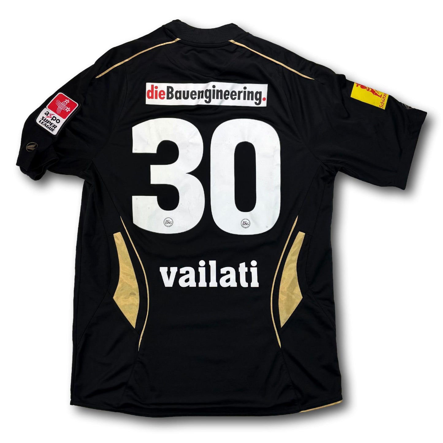 FC St. Gallen - 2010-11 - Matchworn - Torhüter - M / L - Jako - Vailati #30