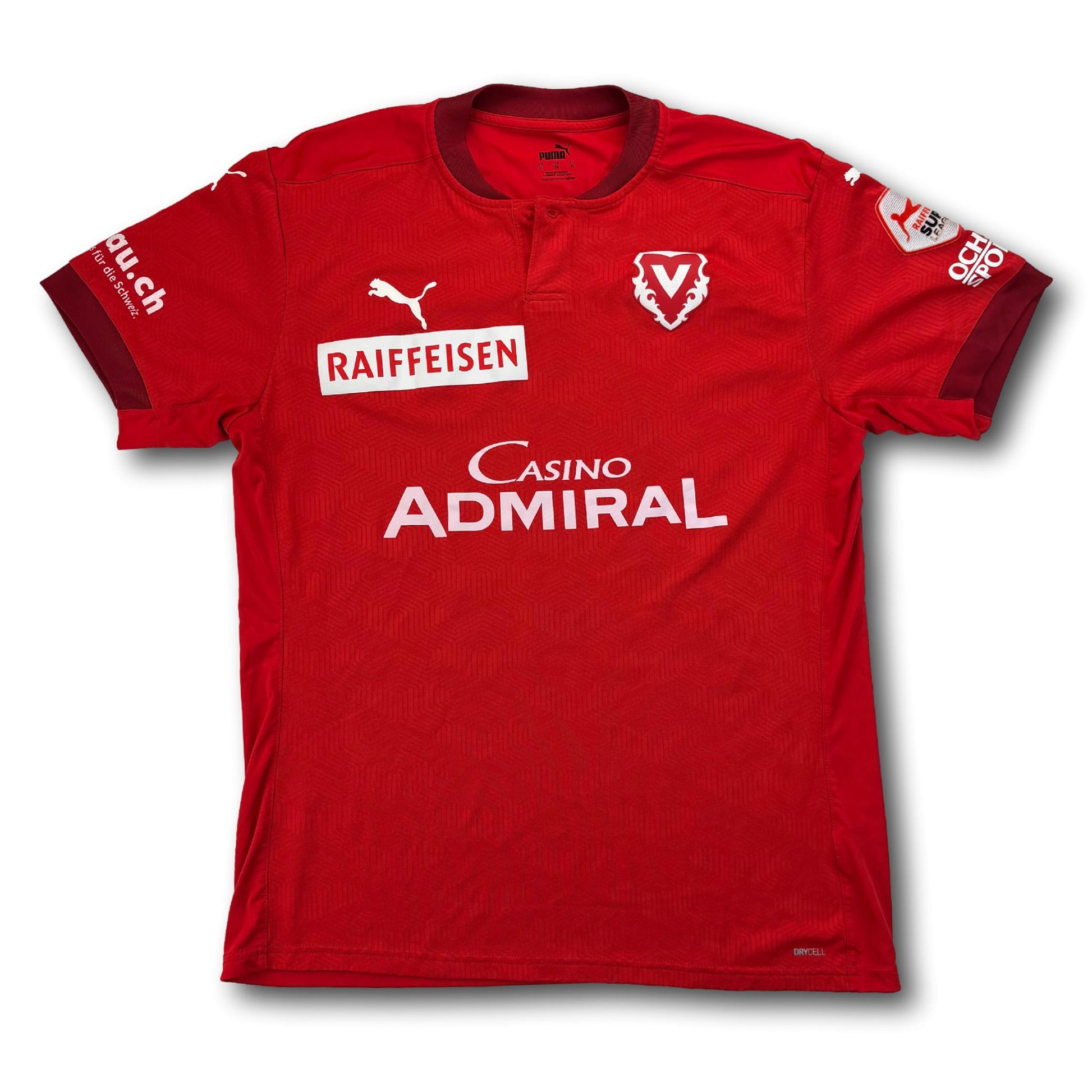 FC Vaduz - 2021-22 - Matchworn - Heim - XL - adidas - Simani #4