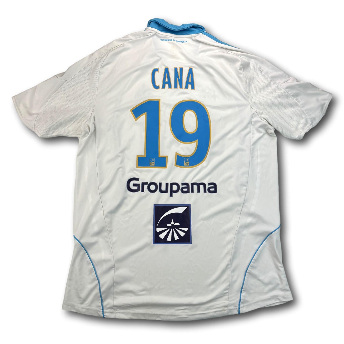 Olympique Marseille - 2008-09 - Heim - XL - adidas - Cana #19