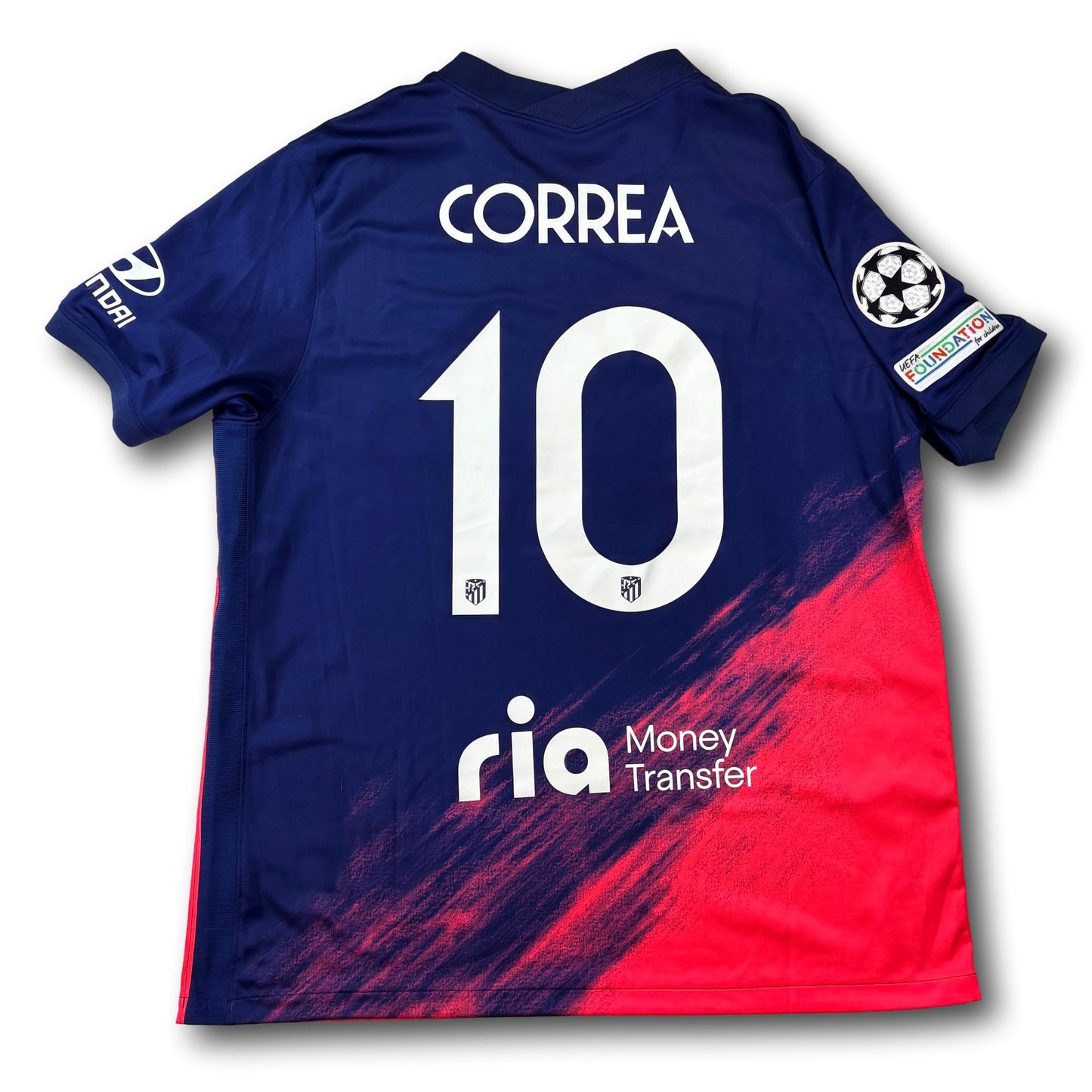 Atlético Madrid - 2021-22 - Away - XL - Nike - Correa #10