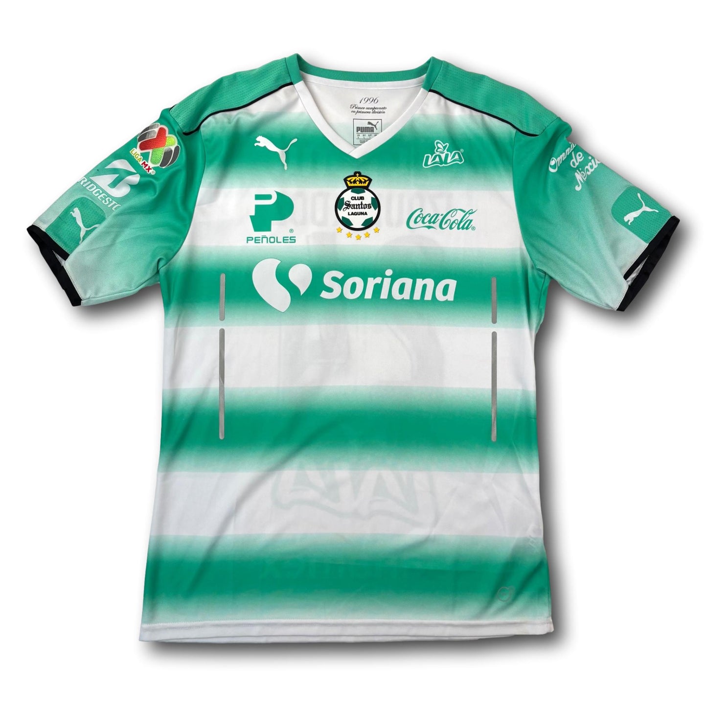 Santos Laguna - 2016-17 - Matchworn - Heim - L - Puma - Izquierdos #24