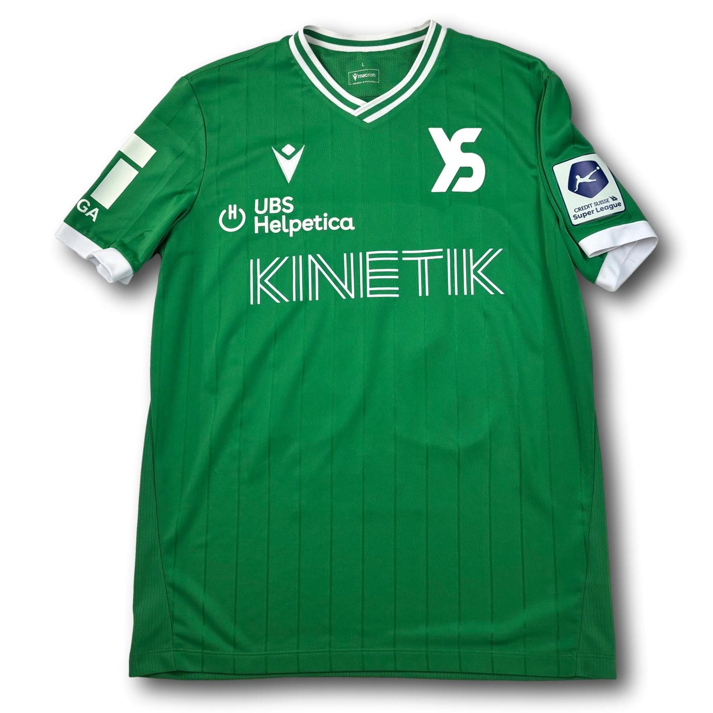 Yverdon Sport FC - 2024-25 - Matchworn - Heim - L - Macron - Kacuri #70