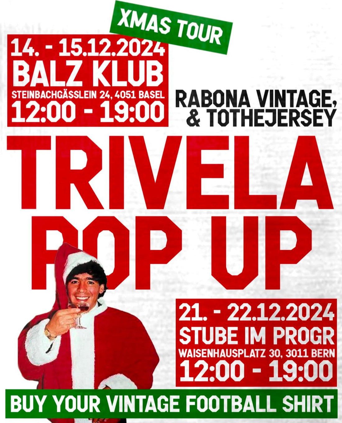 Trivela Pop-Up Vol. 5 -Vintage Fussballtrikots - Balz Klub & PROGR