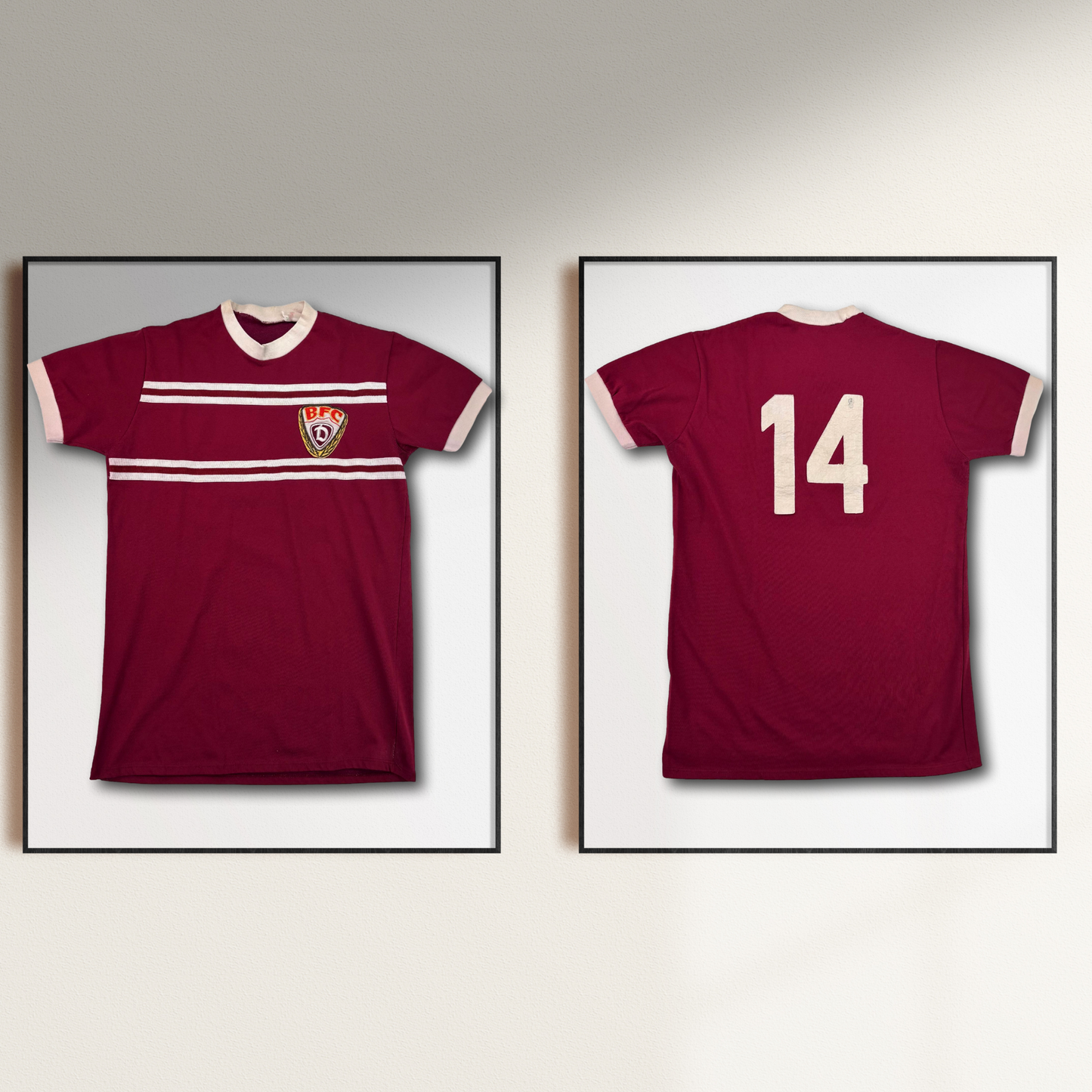 BFC Dynamo Berlin - 1981 - Matchworn - Vintage - Heim - M - #14