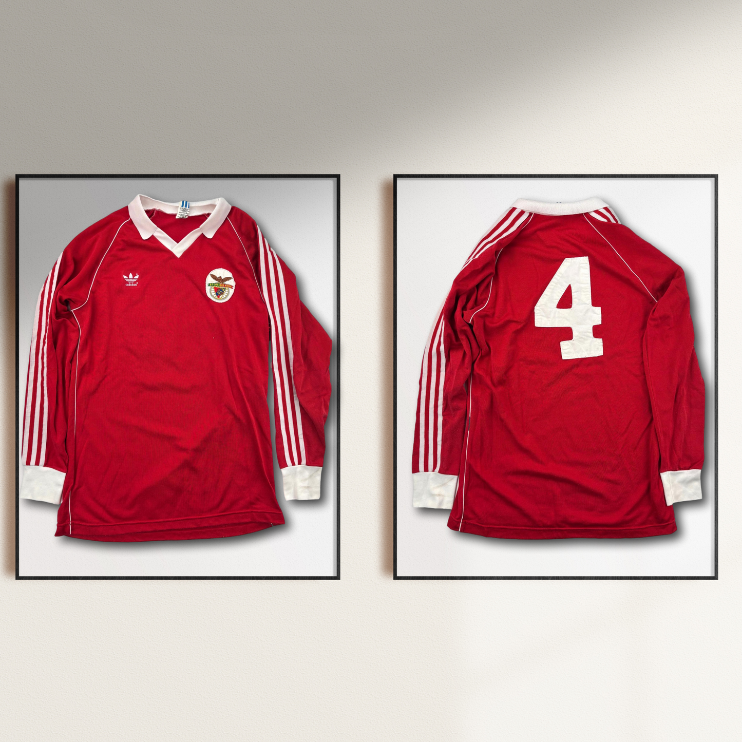 Benfica Lissabon - 1984-85 - Matchworn - Heim - L - adidas - #4