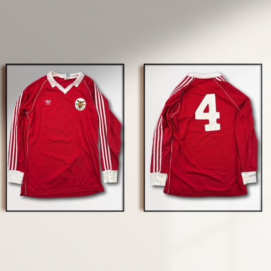 Benfica Lisbonne - 1984-85 - Maillot porté à domicile - L - adidas - #4