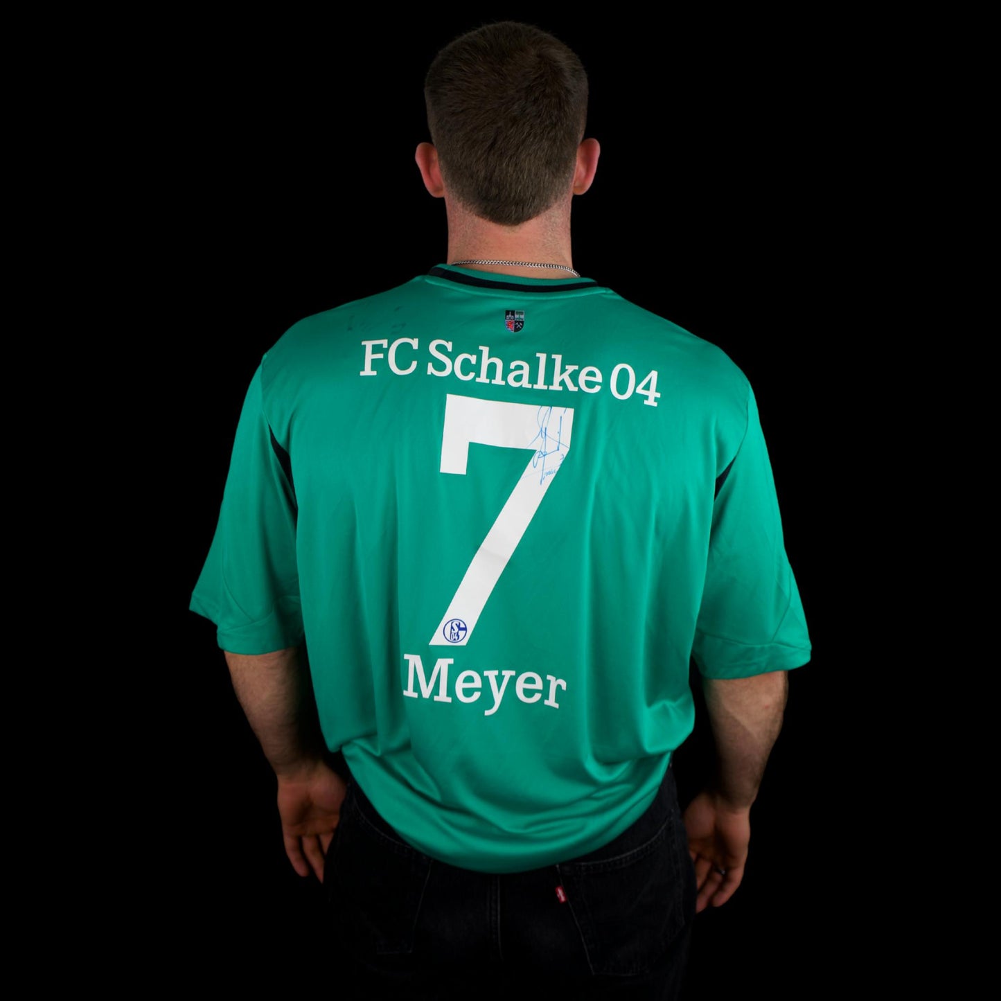 Schalke 04 - 2014-15 - Third - XXXL - adidas - Meyer #7 - signed