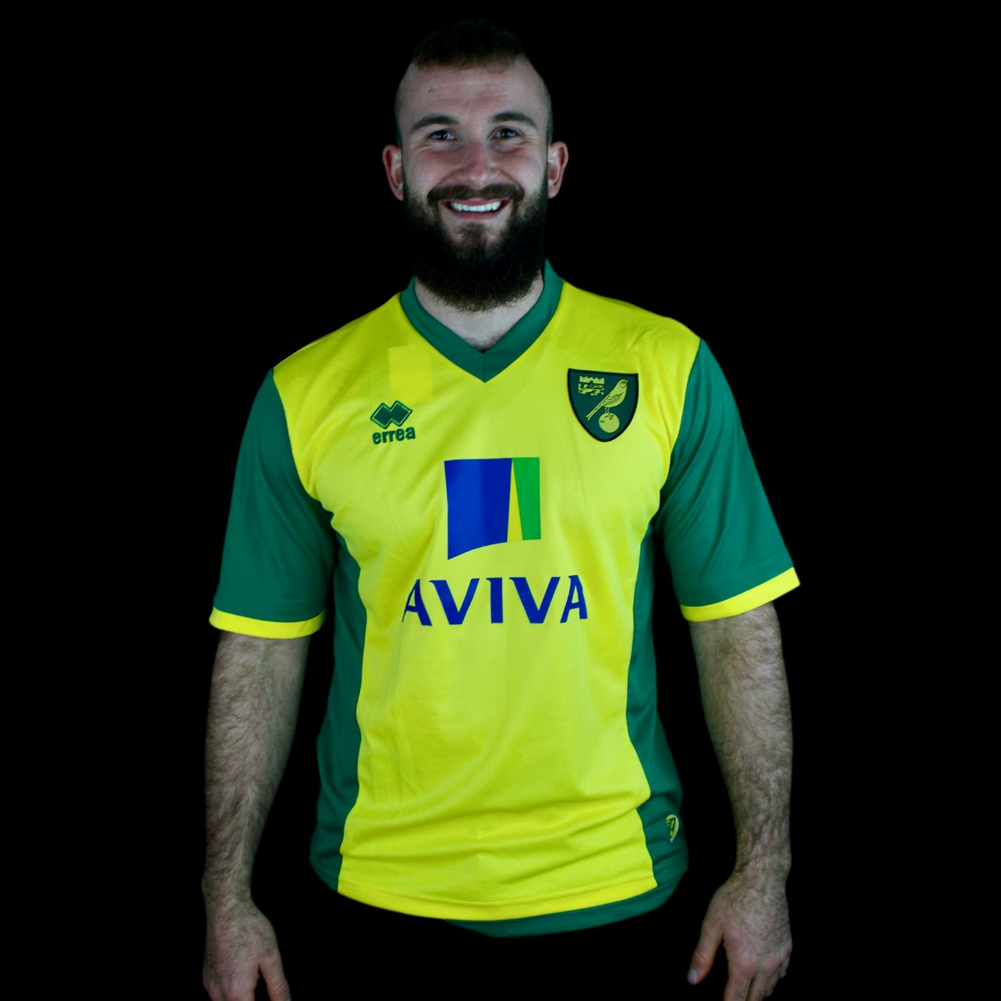 Norwich City - 2013-14 - Home - XL - Errea