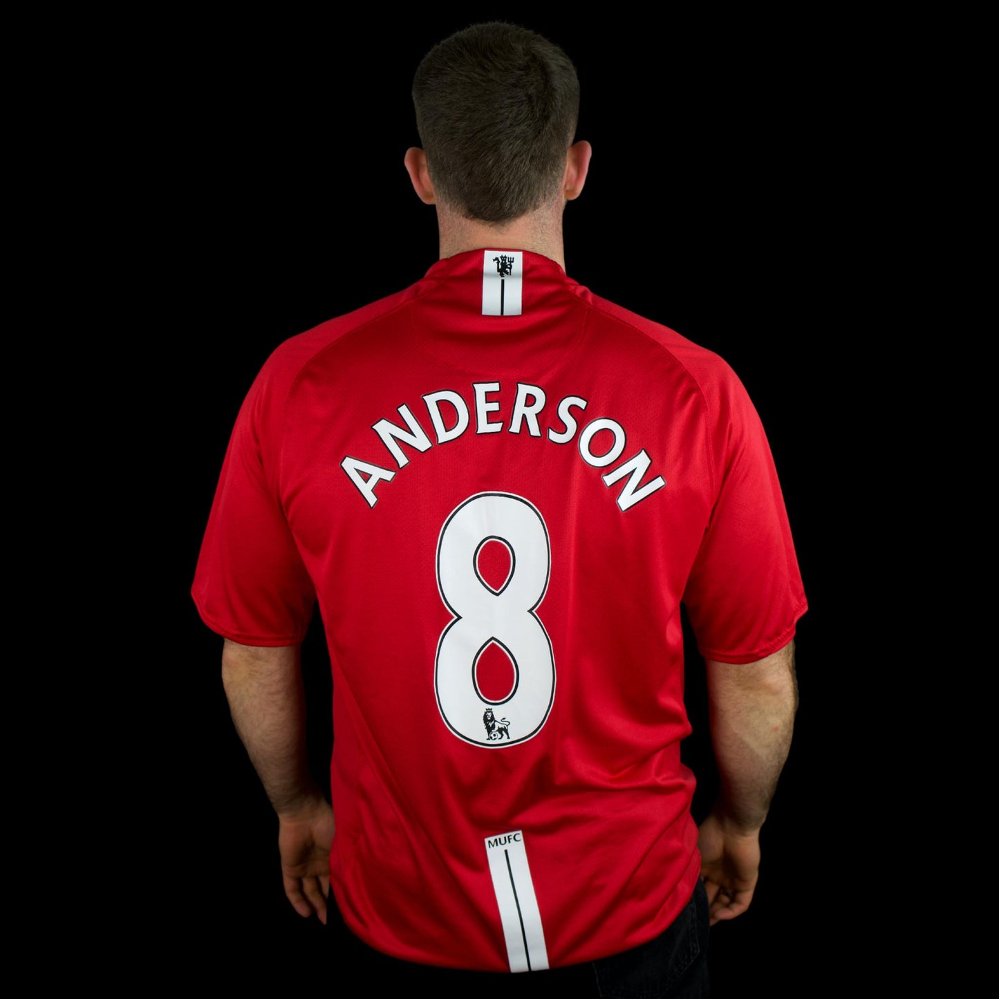 Manchester United - 2007-08 - Home - XL - Nike - Anderson #8