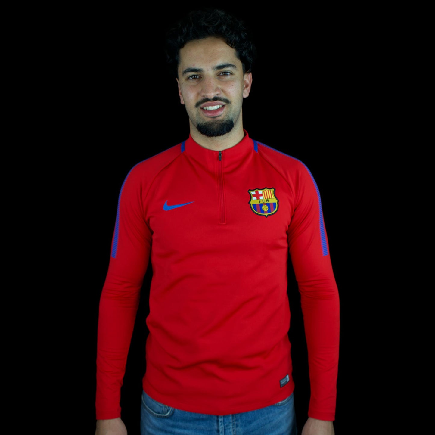 FC Barcelona - Football Jacket - Training - 2017-18 - M - Nike