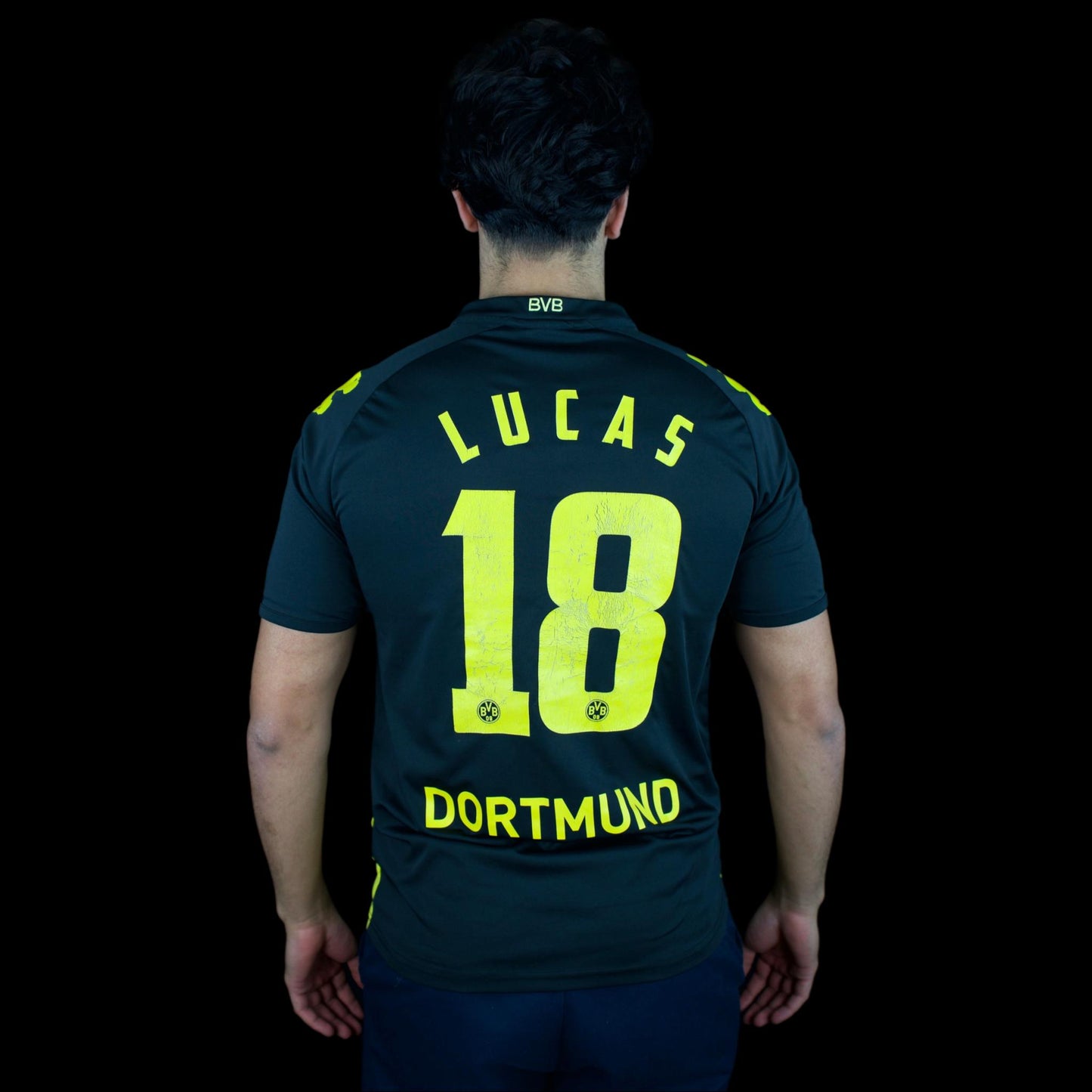 Borussia Dortmund - 2010-11 - Away - M - Kappa - Lucas #18