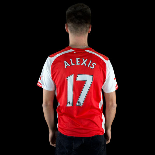 Arsenal FC - 2014-15 - Home - M - Puma - Alexis #17