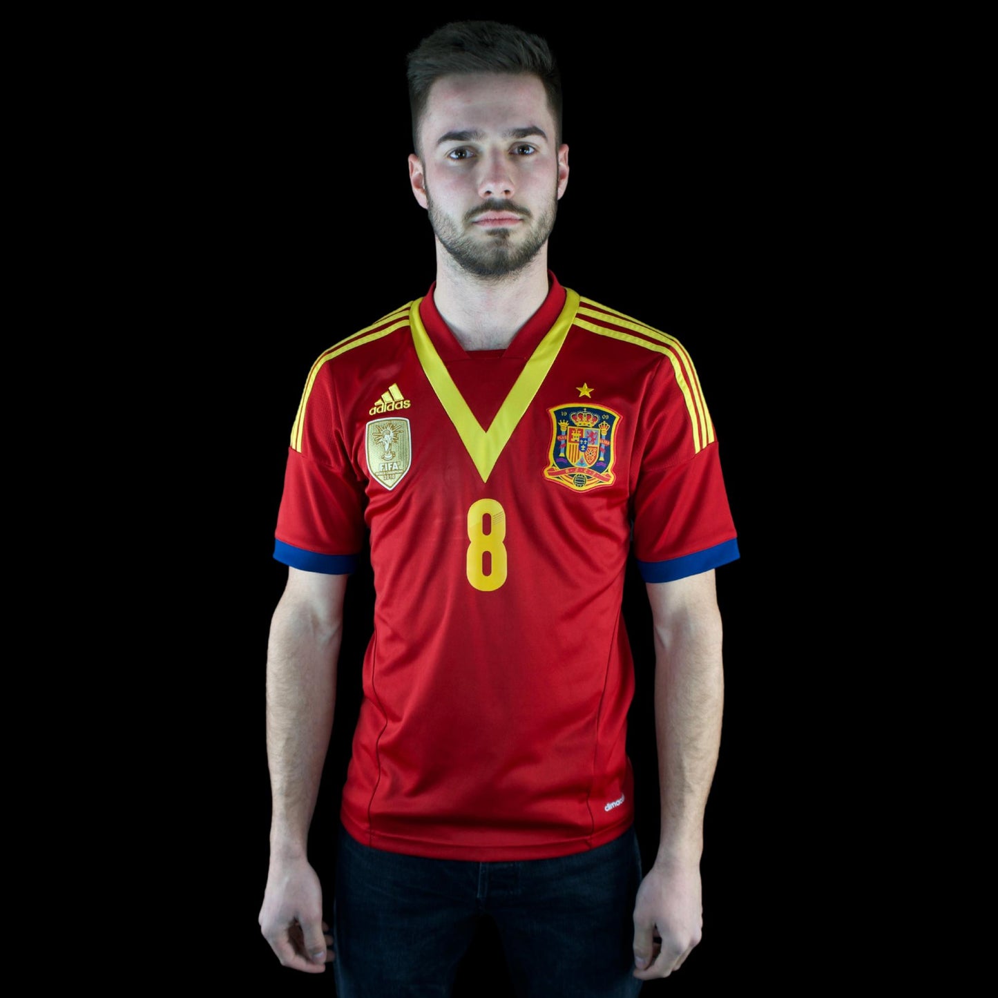 Spanien - 2013 - Heim - M - adidas - Xavi #8