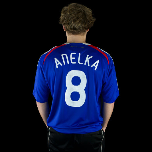 France - 2007-08 - Domicile - XL - adidas - Anelka #8