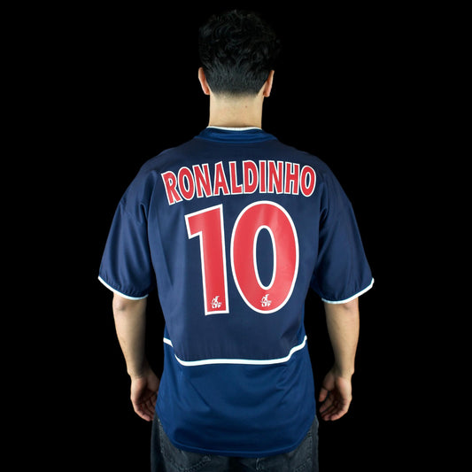 Paris Saint-Germain - 2002-03 - Domicile - G - Nike - Ronaldinho #10