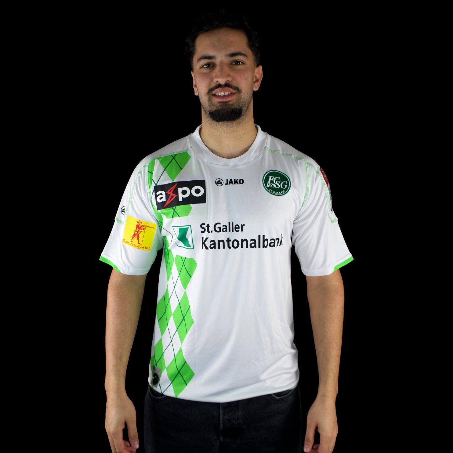 FC St. Gallen - 2011-12 - Matchworn - Away - L - Jako - Abegglen #26