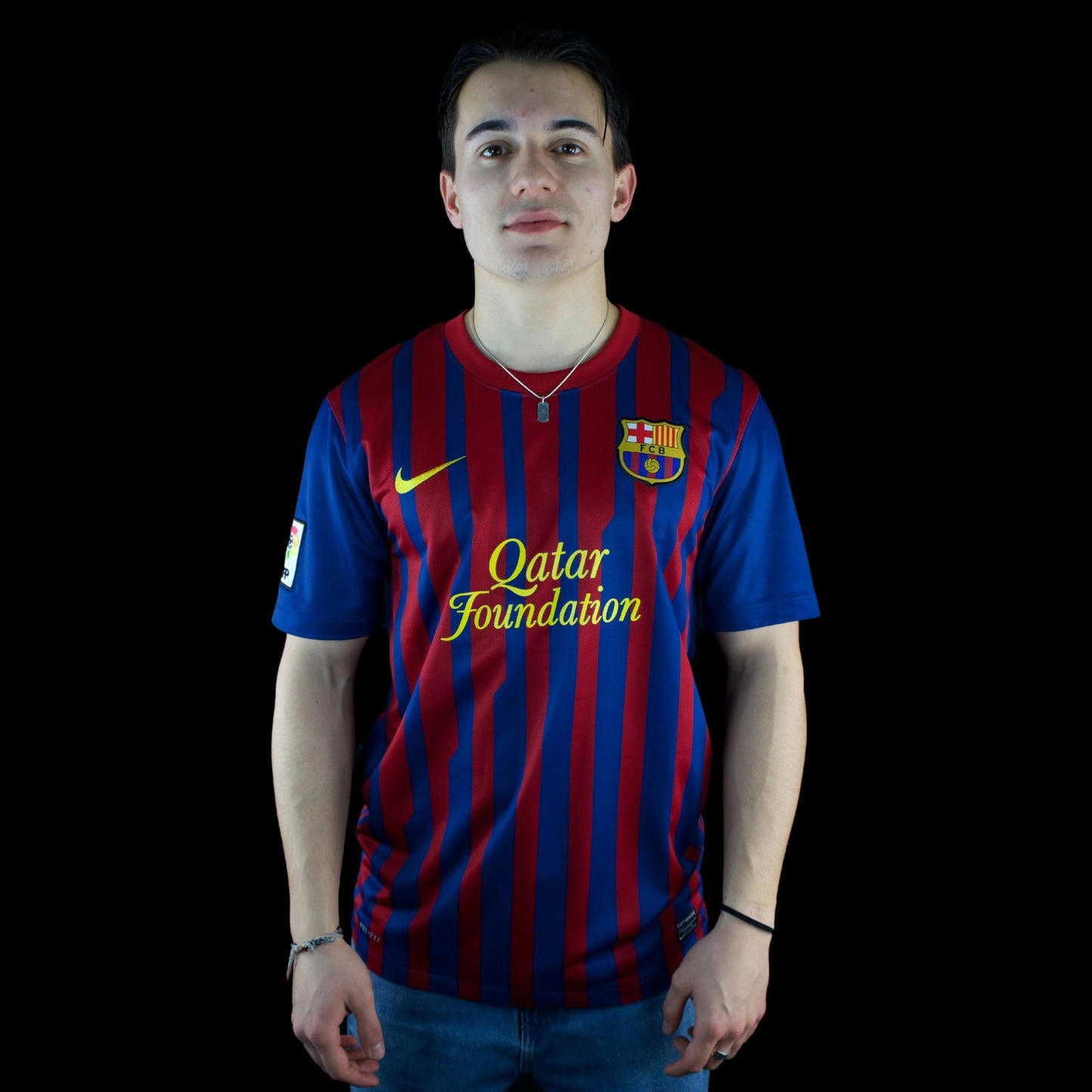 FC Barcelone - 2011-12 - Domicile - M - Nike - David Villa #7