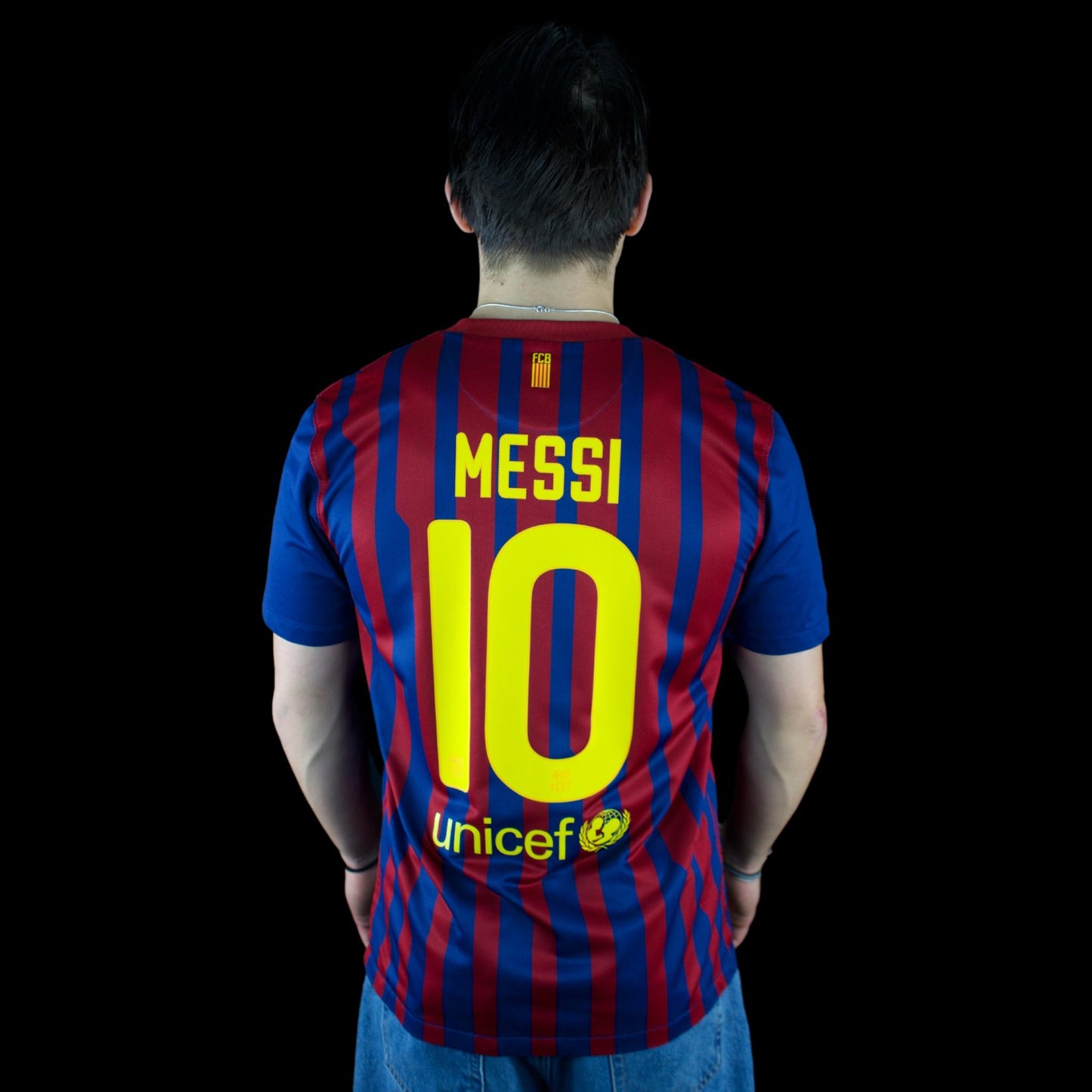 FC Barcelone - 2011-12 - Domicile - M - Nike - Messi #10