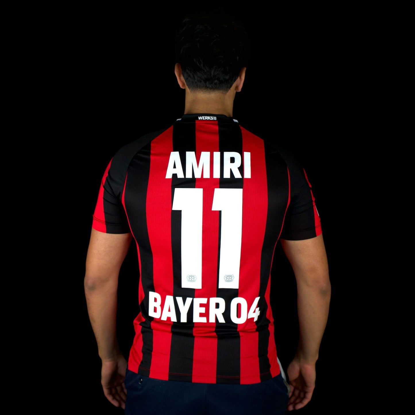 Bayer Leverkusen - 2021-22 - Matchworn - Heim - M - Jako - Amiri #11