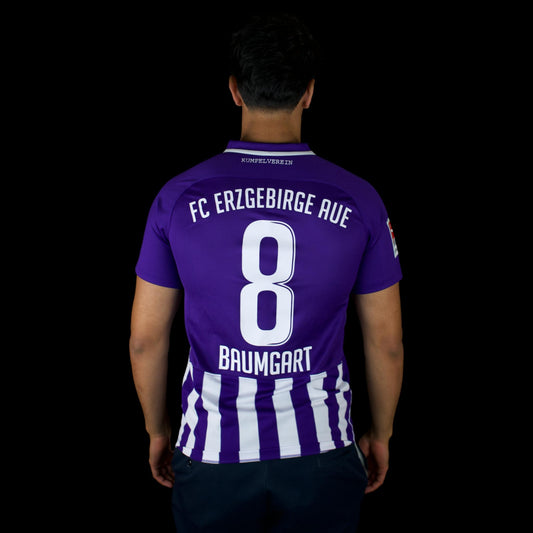 FC Erzgebirge Aue - 2021-22 - Matchworn - Heim - M - Nike - Baumgart #8