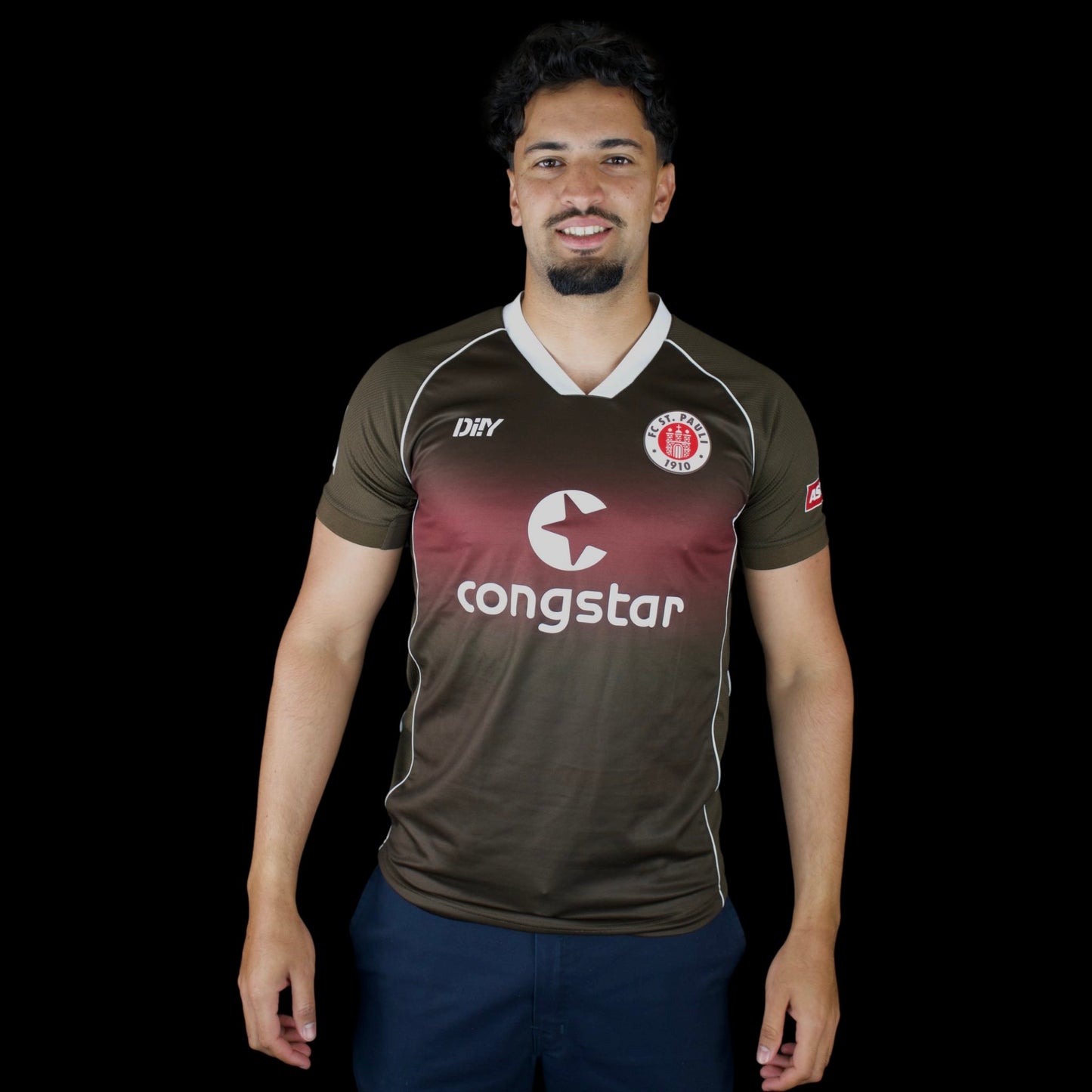 FC St. Pauli - 2023-24 - Matchworn - Heim - M - Di!Y - Boukhalfa #13 - signiert