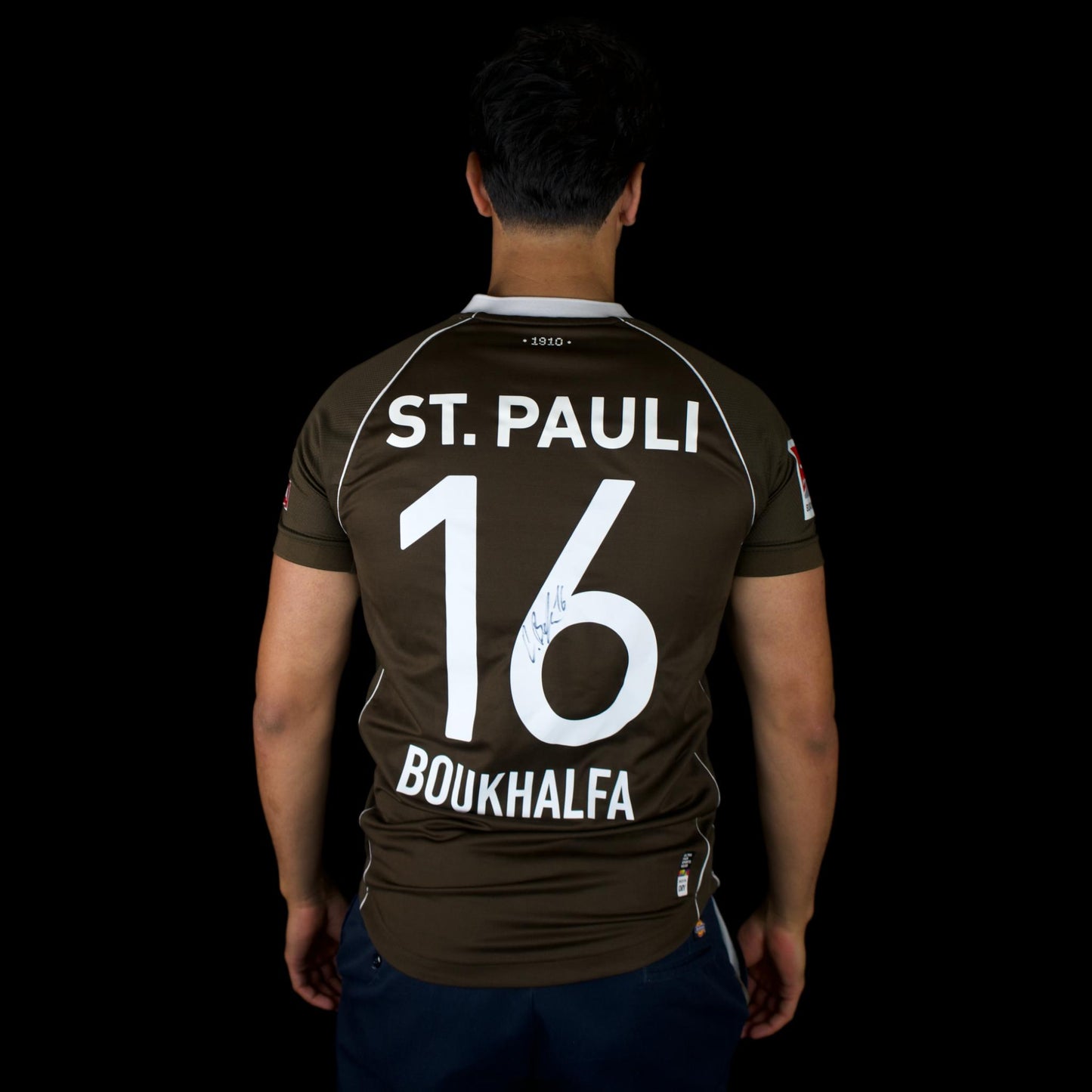 FC St. Pauli - 2023-24 - Matchworn - Heim - M - Di!Y - Boukhalfa #13 - signiert