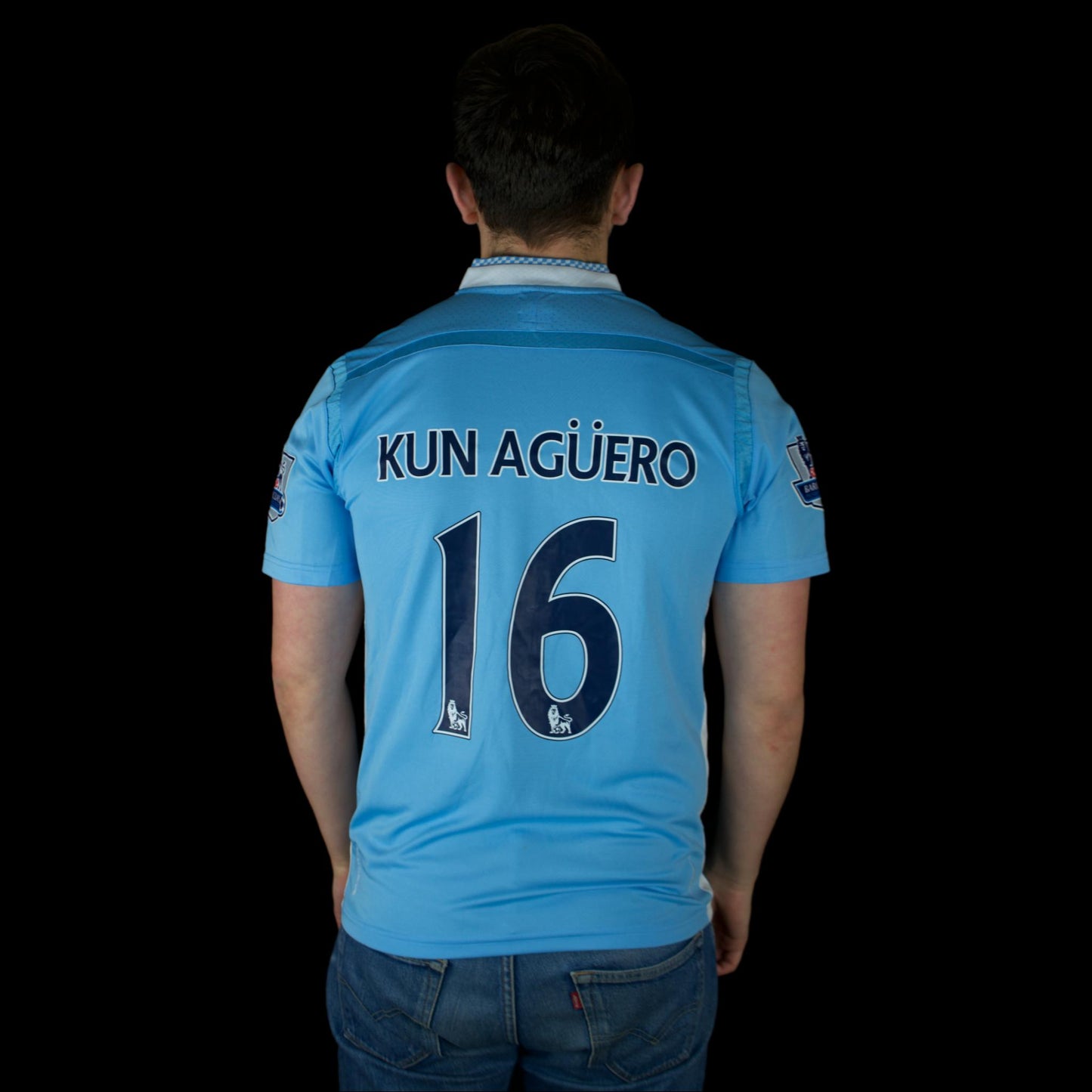 Manchester City - 2011-12 - Heim - L - Umbro - Kun Agüero #16