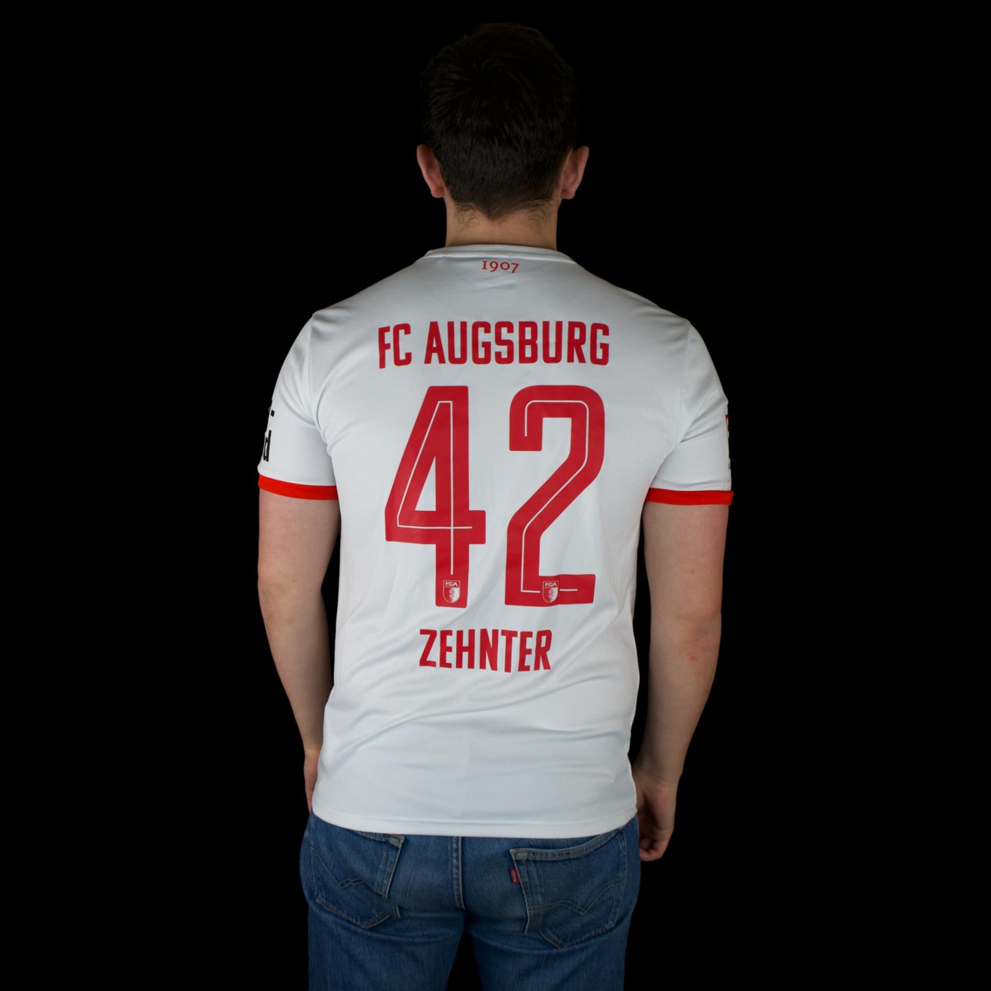 FC Augsburg - 2023-24 - Matchworn - Heim - XL - Mizuno - Zehnter #42