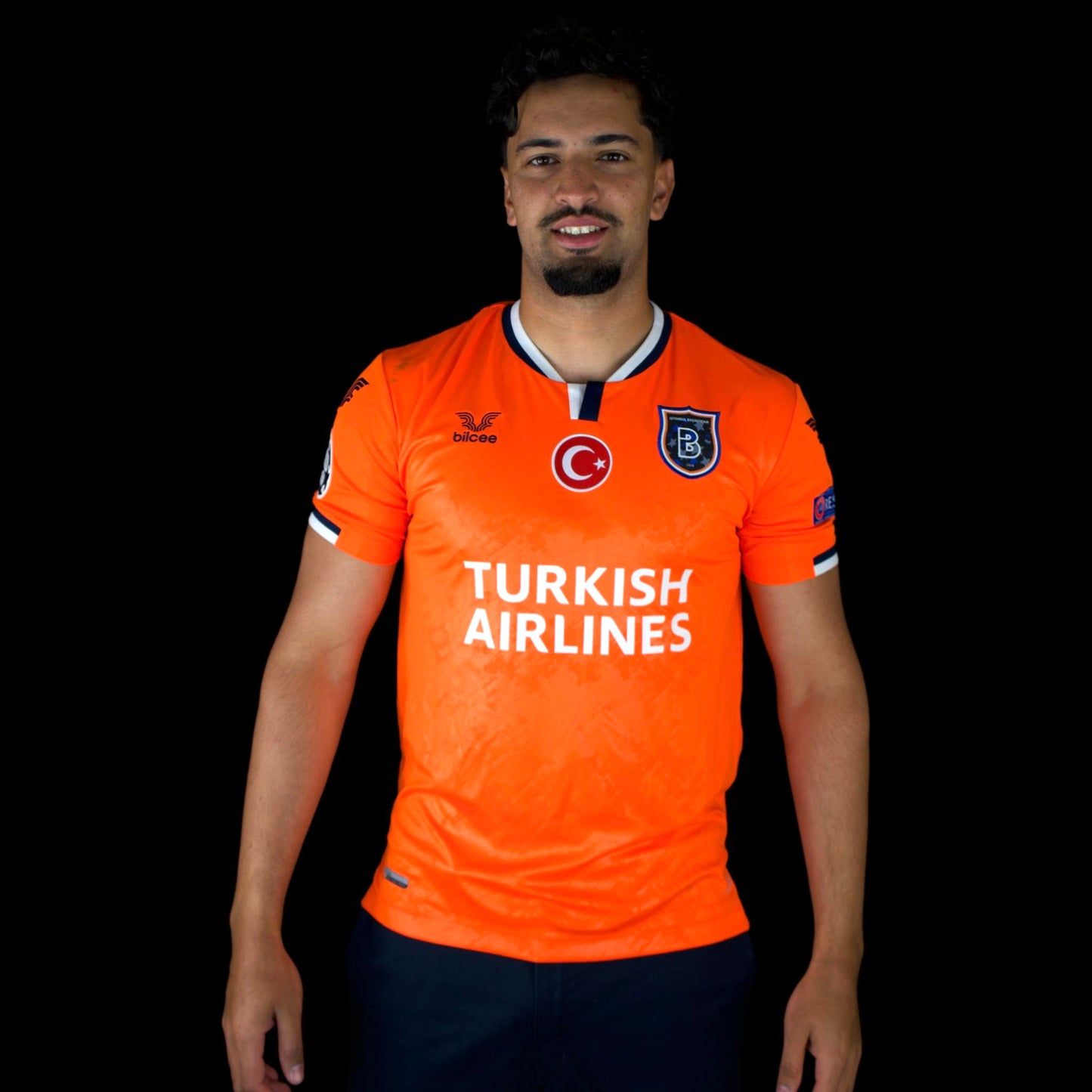 Istanbul Başakşehir - 2020-21 - Matchworn - Heim - M - Bilcee - Özcan #10 - signiert