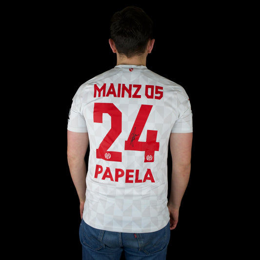 Mainz 05 - 2023-24 - Matchworn - Drittes - L - Jako - Papela #24 - signiert