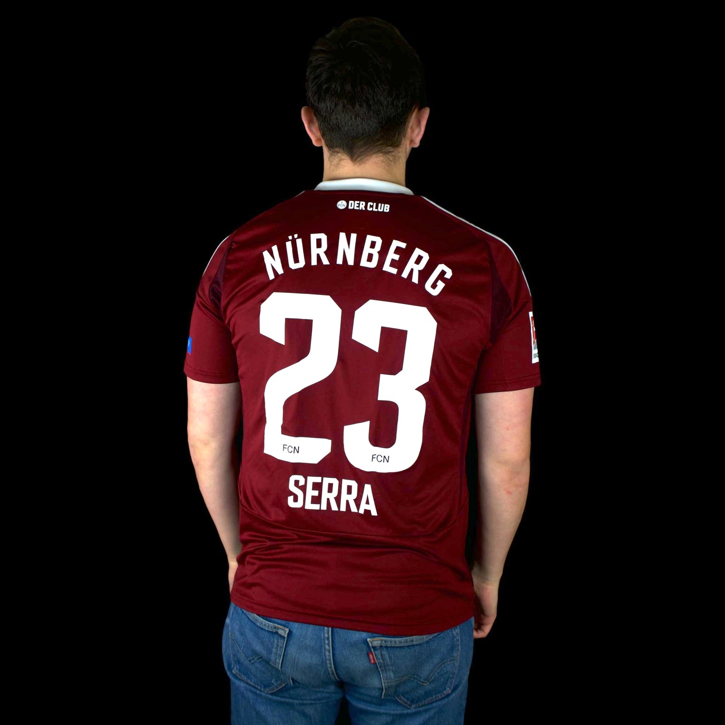 1. FC Nürnberg - 2024-24 - Matchworn - Heim - L - adidas - Serra #23