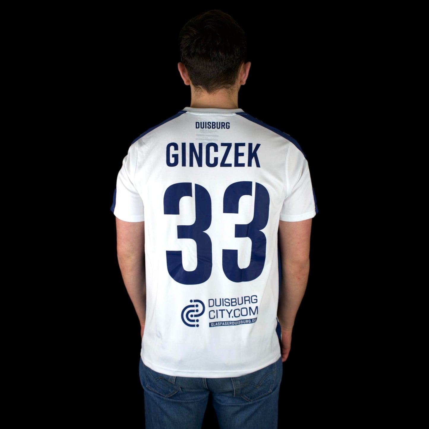 MSV Duisburg - 2023-24 - Matchworn - Drittes - L - Capelli Sport - Ginczek #33