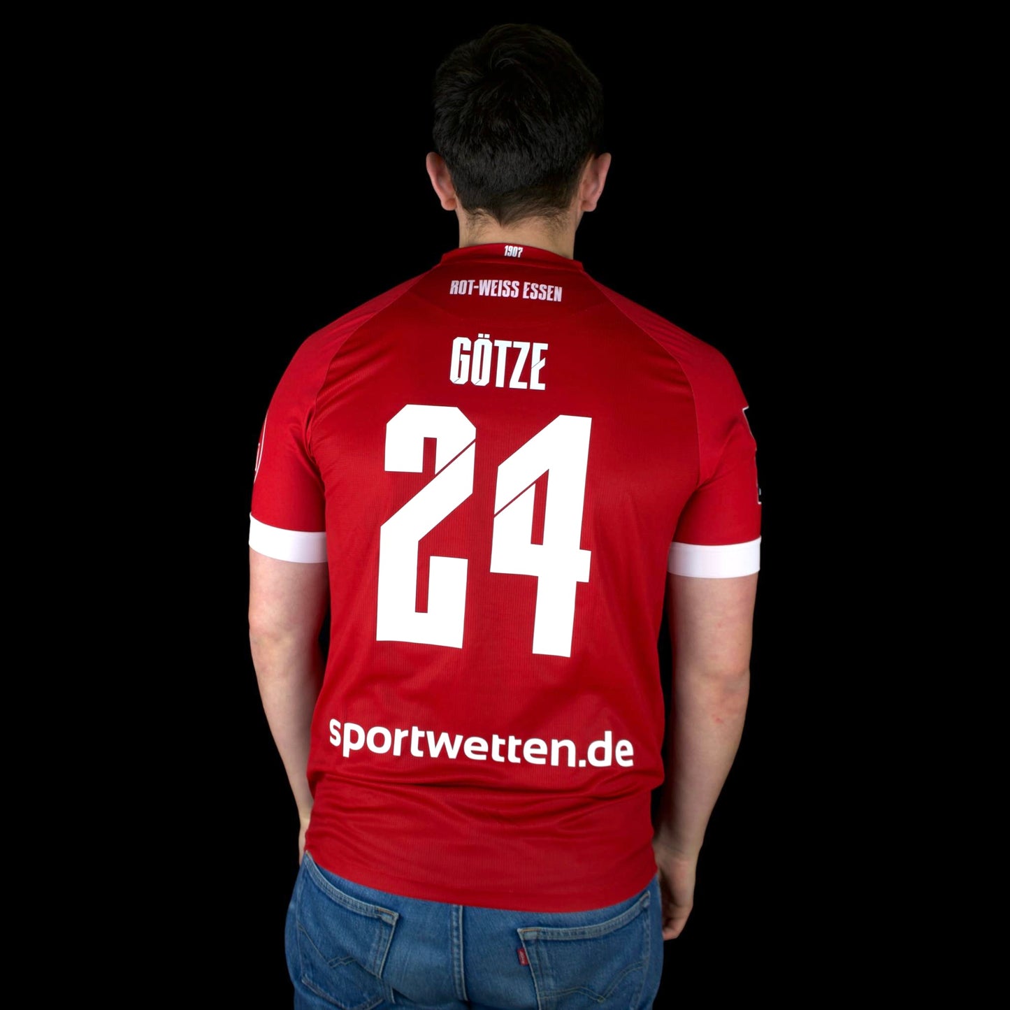 Rot-Weiss Essen - 2023-24 - Matchworn - Heim - L - Jako - Götze #24