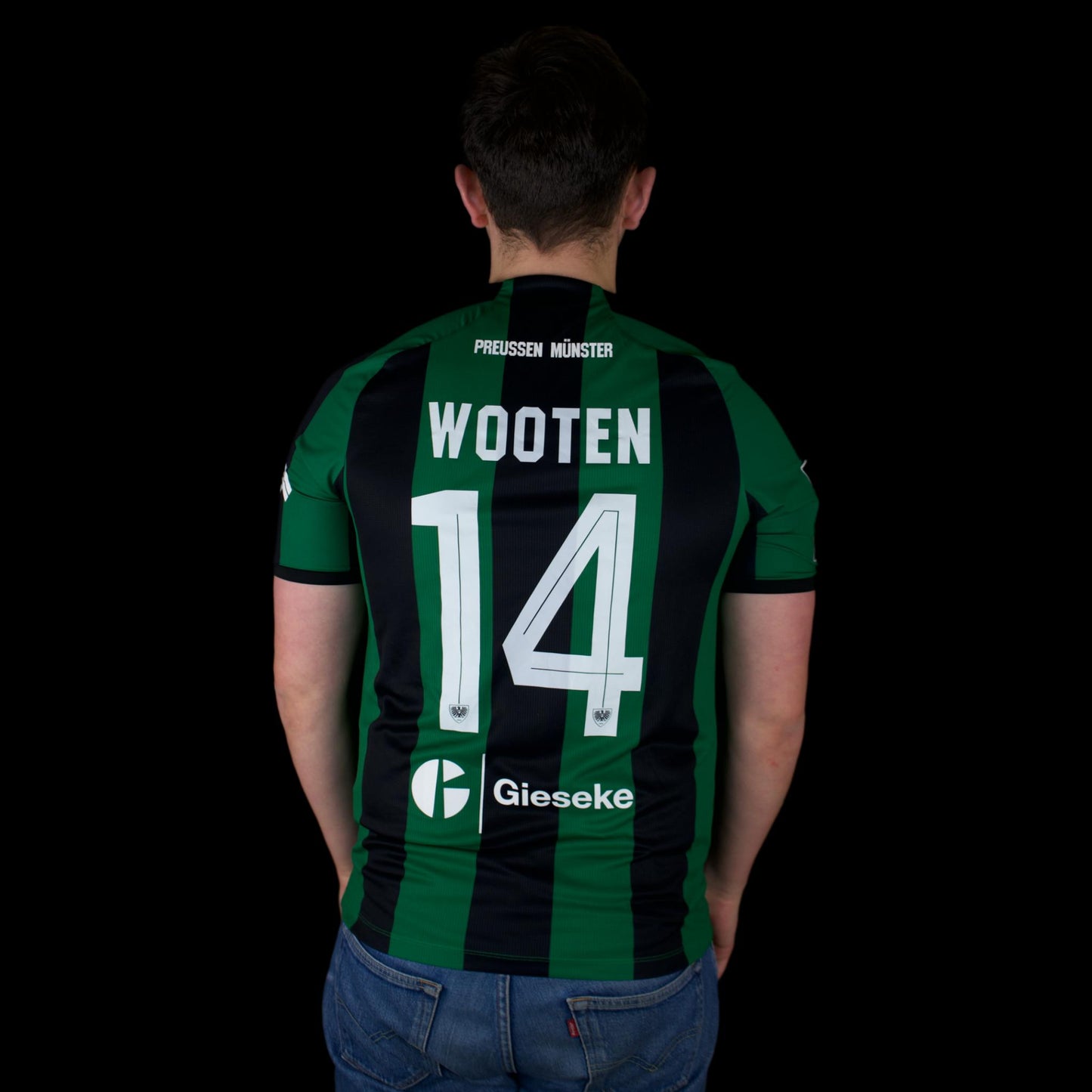 FC Preussen Münster - 2023-24 - Matchworn - Heim - L - Jako - Wooten #14