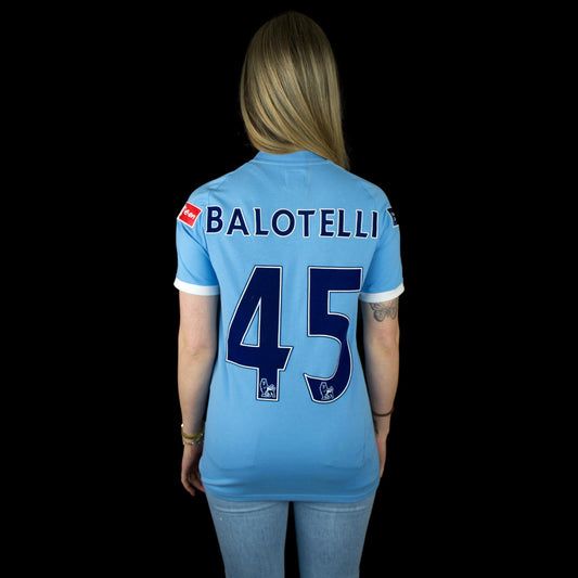 Manchester City - 2010-11 - Home - S - Umbro - Balotelli #45