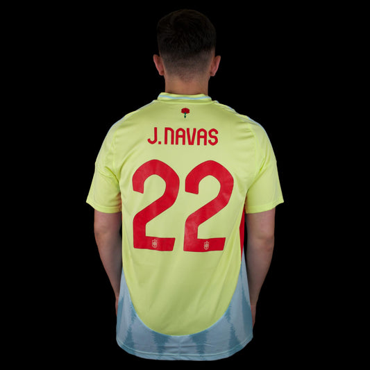 Spain - 2024-25 - Away - XL - adidas - J. Navas #22