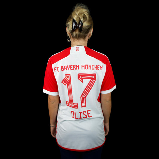 FC Bayern Munich - 2023-24 - Domicile - S - adidas - Olise #17