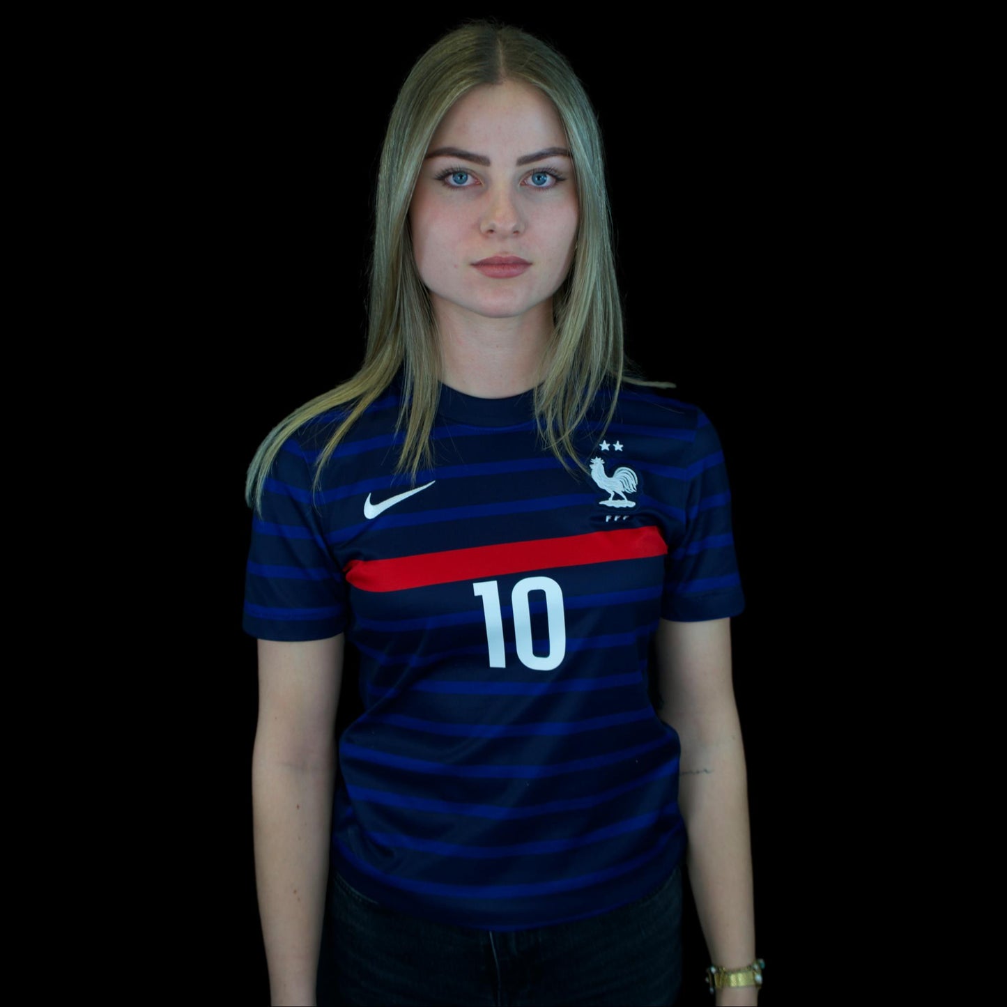 France - 2020-21 - Home - XS - Nike - Mbappé #10