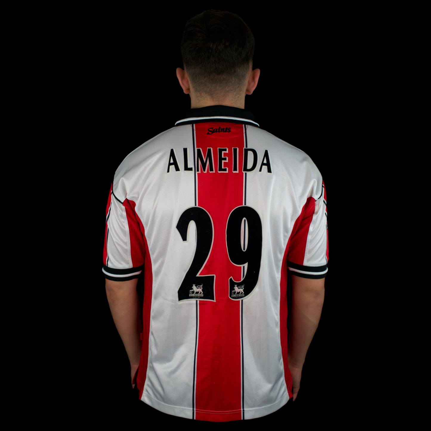 Southampton FC - 1999-2001 - Home - L - Sports Apparel - Almeida #29